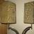 Art Deco LAMP 2 swivel arm 2 shades Antique Vintage Decor 4 thumbnail