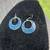 Mexico silver with Crushed Turquoise inlay circle earrings for pierced 4 thumbnail
