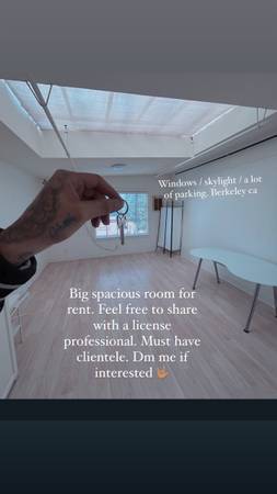 ¡Espacio privado de estudio disponible por $1,300! (berkeley)63890317186177121