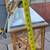 Large Beautiful Lantern Corks Holder + Corks - Wood Glass 9" x 9" x 19 6 thumbnail