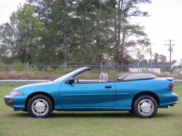 1997 CHEVROLET CAVALIER LS CONVERTIBLE - $3.999 (Mullins)63499786371715123
