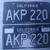 Original 1950's/60's clean Black /Gold California License Plates 5 thumbnail
