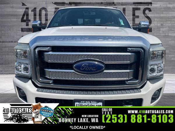 2014 Ford F-250 Super Duty Platinum Crew Cab - $34,950 (Bonney Lake, WA)63617379853059124