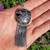 Russian Eudialyte and Black Onyx Pendant with Tassels 7 thumbnail