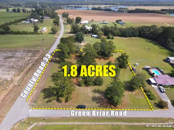 $30,000 1.8 Acre Vacant Lot For Sale (Cottonwood (Dothan)63983124958978120
