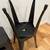 Set of 4 Industrial Metal Short Stools (Matte Black) 8 thumbnail