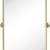 PIVOTING 20"x30" BRUSHED GOLD FARMHOUSE VANITY MIRROR - ALLNEW 5 thumbnail
