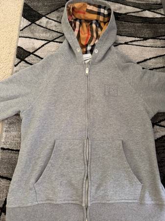 BurBerry Grey Zip Up 1