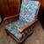 Antique Floral Print Cushioned Chair 1 thumbnail