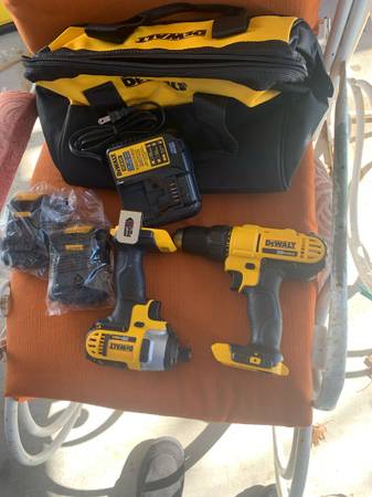 Dewalt. New tool set. Impact. Drill 1