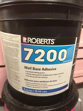 Roberts 7200 Wall Base Adhesive 1