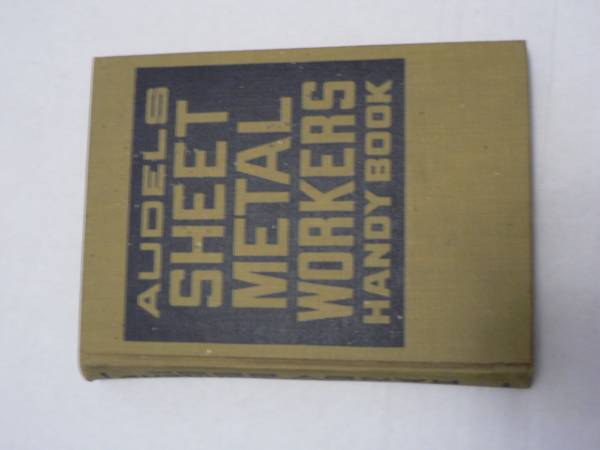 Audels Sheet Metal Workers Handy Book 1972 1
