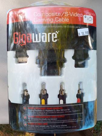 Composite/S-Video cable for gaming 1