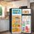 4.5 Cu.Ft Mini Fridge with Freezer, Small Refrigerator with 2 Doors for Kitchen, 5 thumbnail