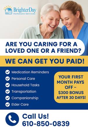 💲Caring For A Family Member Or Friend? We Can Get You Paid💲 1