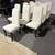 Set of 10 Pottery Barn Calais White Upholstered Dining Chairs 3 thumbnail