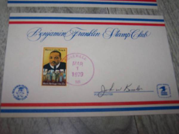 Dr. Martin Luther King JR Stamp 1