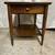 Two Tiered Walnut End Table w/ Drawer by Mersman, Vintage Mid Century 1 thumbnail
