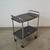 1950's Mid Century Modern Chrome Bar Cart Media Record Player Stand 1 thumbnail