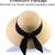 [Totally new] Straw Cloche Hat for Women Sun Hats Wide Brim UPF 50+ 1 thumbnail