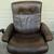 Ekornes Stressless large recliner chair w/laptop computer table 7 thumbnail