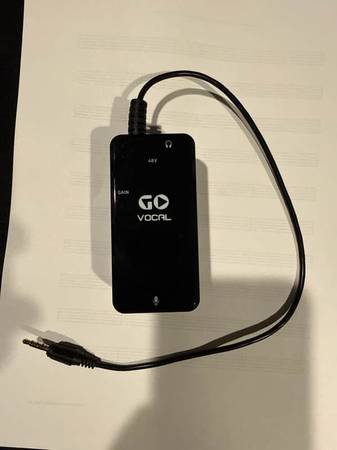 Vocal preamp / interface 1