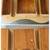 Antique Vanity Wood Bean-Shaped 1960's w/Victorian Chair 18 thumbnail