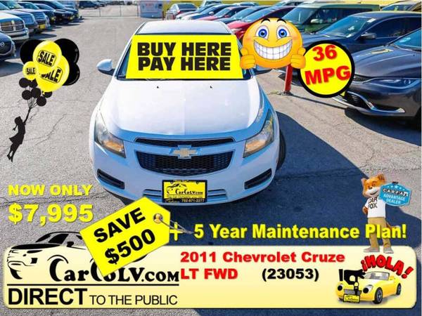 2011 Chevrolet Cruze LT Sedan 4D, FWD 1