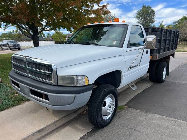 1996 Dodge Ram 3500 Flatbed Regular Cab Dually Flatbed with Liftgate - $6,995 (Choice One Motors LLC)636200042236191215