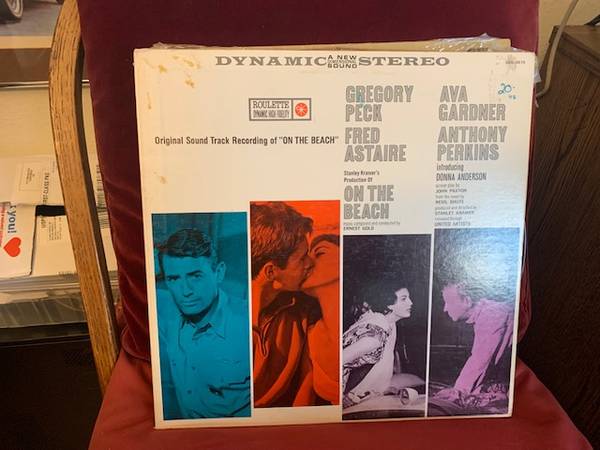 ON THE BEACH ORIGINAL SOUND TRACK FROM MOVIE VINYL RECORD 1