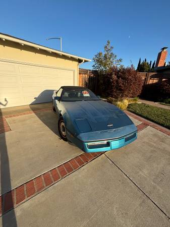 Convertible Corvette 1987 con 55k millas originales - $6,500 (san mateo)63624094999809121