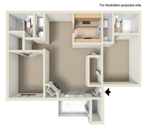 $1,191 / 2br - 1023ft2 - A new perspective on living: 2 BR, 2 BA, 1023 Sq Ft! (Conyers)63738220530051124