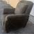 Klaussner High Leg Manual Recliner Drab Olive Fabric  Armchair Living Room Chair 3 thumbnail