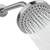 SparkPod 6" Shower Head with 9" Shower Arm Luxury Polished Chrome, NEW 2 thumbnail