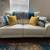 White leather recliner sofa and love seat 1 thumbnail