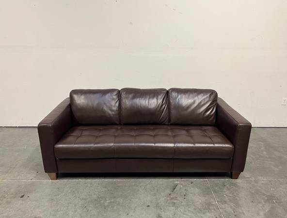 Italian Leather Sofa 1
