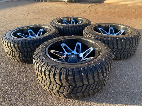 Brand New TIS 22x12 Rims 8x6.5 w/ 35x12.5LT22 Renegade 10 ply Tires ~ - $1,95063471457321859121