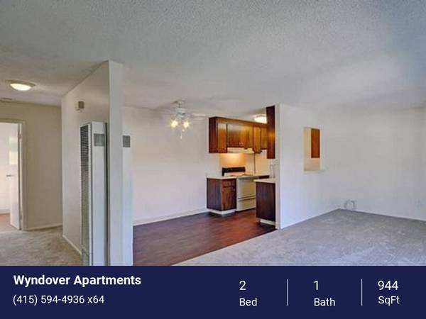 $2,909 / 2br - 944ft2 - Air Conditioning, Close to shopping, public transportation & I-101 (novato)64049798941697123