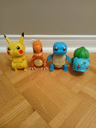 4- Mega Construx Pokémon Kanto Partners Figurines 1