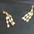 Natural Freshwater Pearl w/14KT Gold Beads Earrings 5 thumbnail