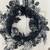 BLOOM ROOM HALLOWEEN FLORAL SKULL & BONES WREATH Door Hanger (New) 10 thumbnail
