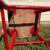 Bentwood Red Childs Small Wooden Chair, Childrens Farmhouse Wood Chair 17 thumbnail
