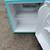 Retro blue mini refrigerator with freezer (30 day warranty) 2 thumbnail