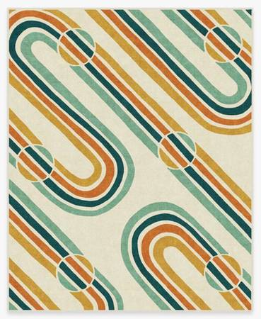 Ruggable 8x10 washable rug/carpet and thick cushion 1