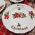 Norcrest Merry Christmas Poinsettia China Vintage 2 thumbnail