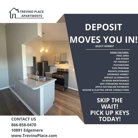 🌟 ONE BEDROOM = NEW BEGINNING – DEPOSIT GETS YOU IN 1