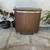 Wicker storage bin with lid. 2 thumbnail