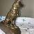 Antique Art Deco Bronze Cast German Shepherd Single Bookend 10 thumbnail