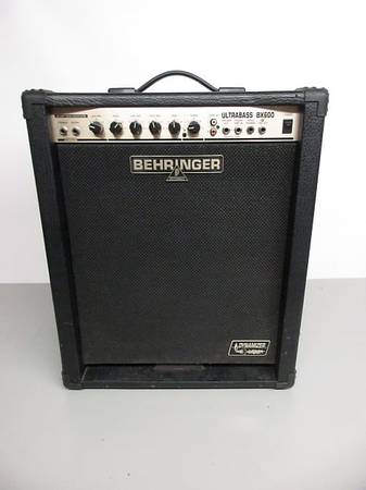 BEHRINGER ULTRABASS BX600 AMP AND DYNAMIZER 1