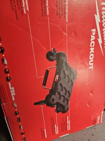 Milwaukee 48-22-8410 PACKOUT Dolly 24" x 18" Black Multi-Purpose Utility 1